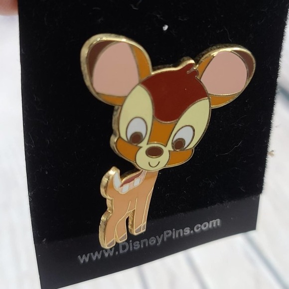 DISNEYLAND  Green Trading Bambi Pin that bobbles - Picture 3 of 12